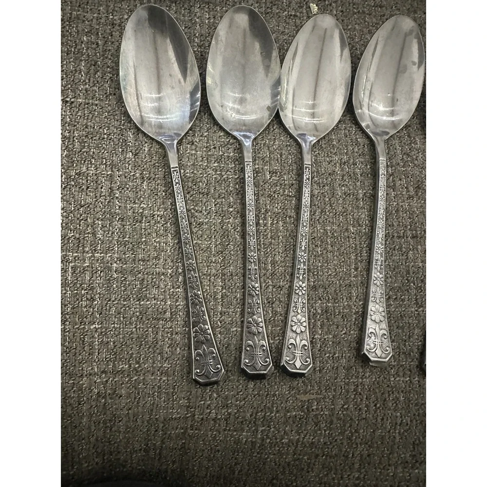 (7)Soup Spoons  Interpur Florenz Flatware Set Stainless - Pedal Korea